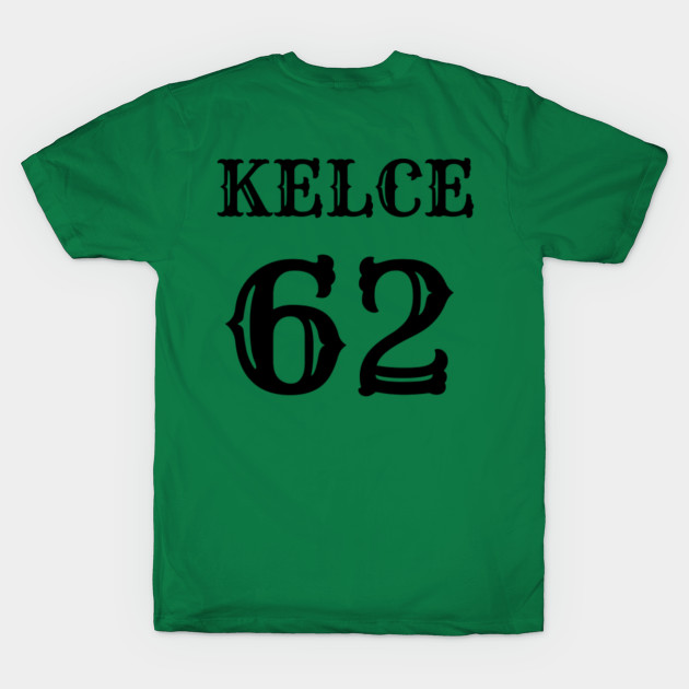 Jason Kelce Jersey (Front / Back Print) T-Shirt by BEST100